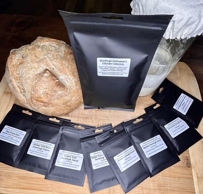 Sourdough Enthusiast s Ultimate Collection | 8 Starters, Fast Shipping Available