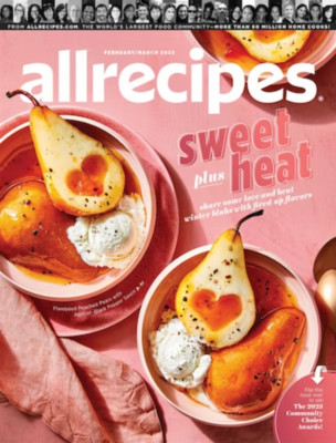 2-PACK | ALL-RECIPES + FOOD & WINE MAGAZIN | FEB/MAR 2023