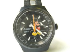 Mickey Mouse Tachymeter Handaufzug Uhr zum Sammeln 1979 Bradley Disney