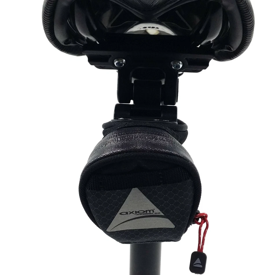 BOLSA ASIENTO BICICLETA AXIOM RIDER QR 21ci, gris, pequeña Foto 4 de 4
