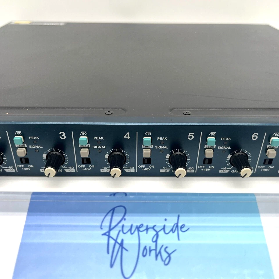 YAMAHA MLA8 8ch Mikrofon Vorverstärker Pro Audio Equipment Gebraucht Getestet - Bild 3 von 4