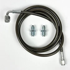 Valex Racing Stainless Steel Clutch Line Kit For 90-97 Mazda Miata MX5 Gunmetal