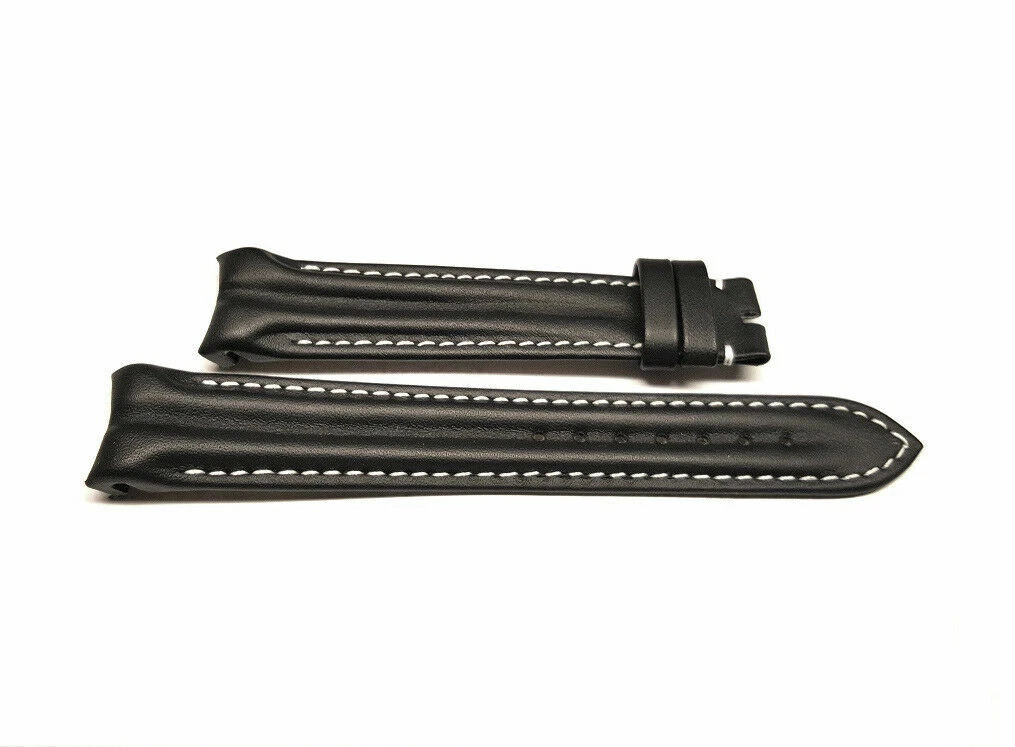 OMEGA Two-Piece Strap Black Wristwatch Bands for sale | eBay