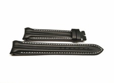 OMEGA Black strap 18mm Speedmaster Reduced 3810 3510 racing 97691064 GENUINE new