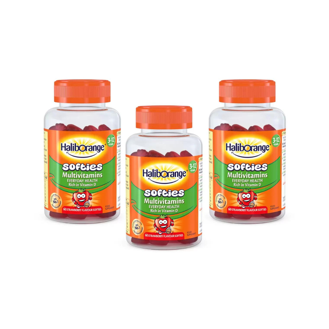 Haliborange Multivitamin Strawberry Softies 60 Pack - Image 8