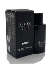 ARMANI Code PARFUM 0.23 fl oz by GIORGIO ARMANI MINIATURE SPLASH for MEN NEW
