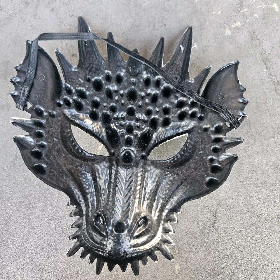 Серебряная вакуумная маска скелет череп пластиковая маска для Хэллоуина - Изображение 4 из 4