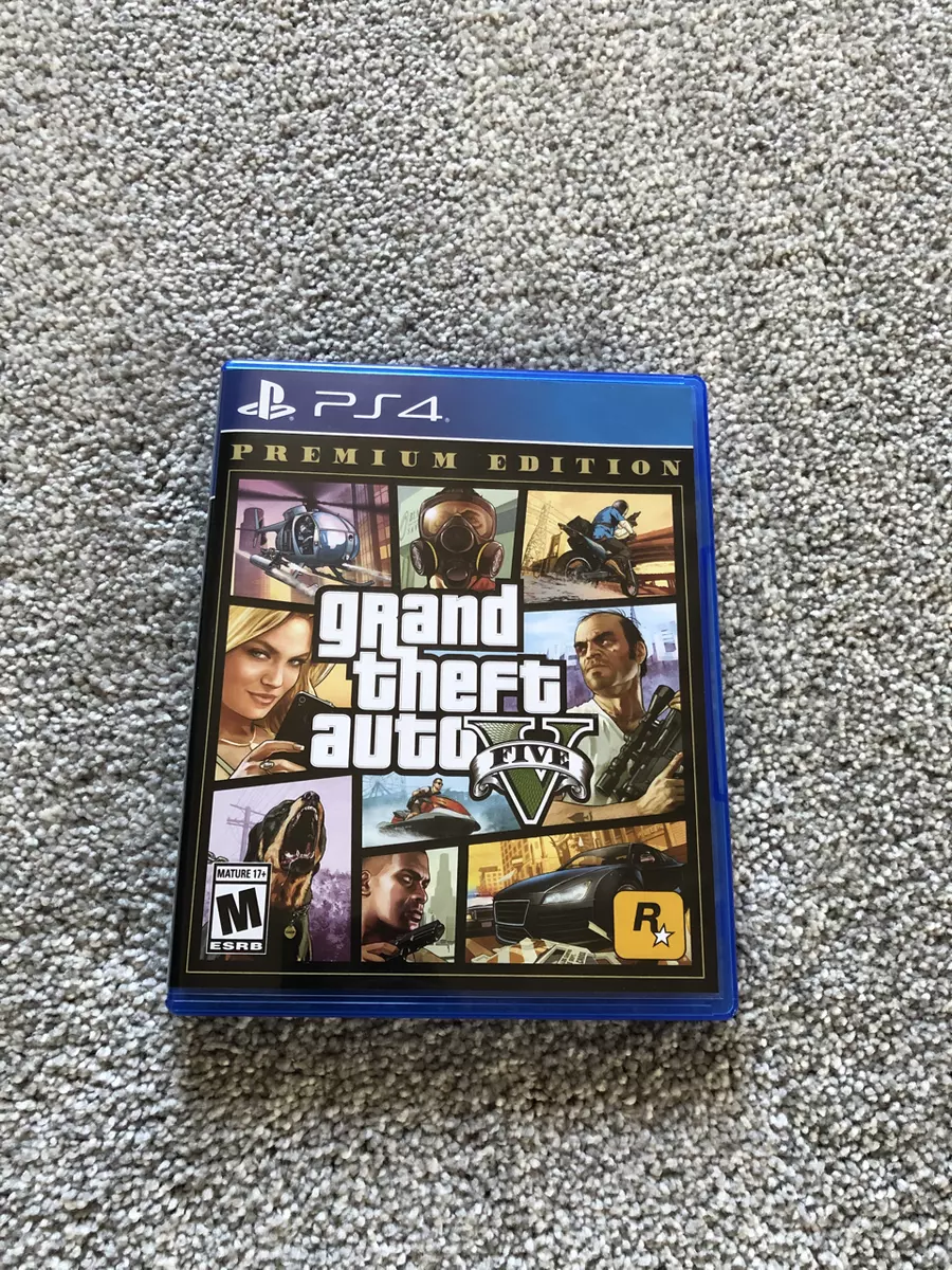 Playstation 4 Sticker Gta 5, Gta 5 Ps4 Edition Premium