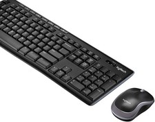 Logitech MK270 Wireless Keyboard  Mouse Combo -Batteries included - No Receiver