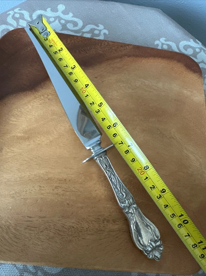 Cuchillo para tallar con mango de ley FM Whiting Lily 10,75" Foto 2 de 4