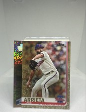 2019 Topps - Jake Arrieta #144 Gold 0054/2019 Phillies