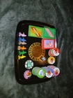 Vintage Hasbro 1999 POKEMON MASTER TRAINER Board Game Missing Board Incomplete