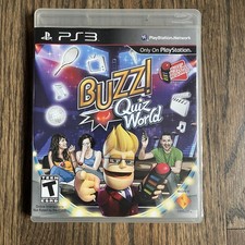Sony Buzz! Quiz World Sony PlayStation 3 PS3 (2009) CIB