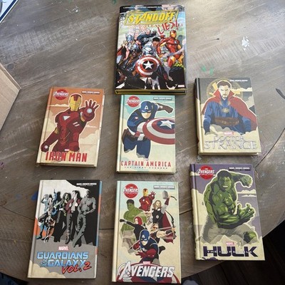 The Avengers: Standoff (Marvel Comics 2016) + 6 Marvel Hardcover Books Included