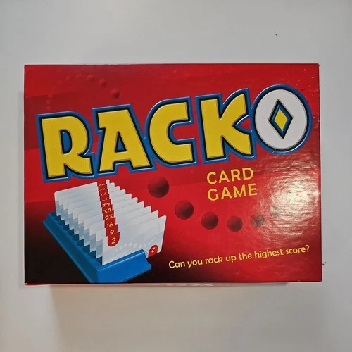 Rack O Card Game Parker Brothers 1997 Racko Numbers Vintage Complete
