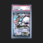 Pokémon M Mega Mewtwo EX Ultra Rare Holo 64/162 PSA 8