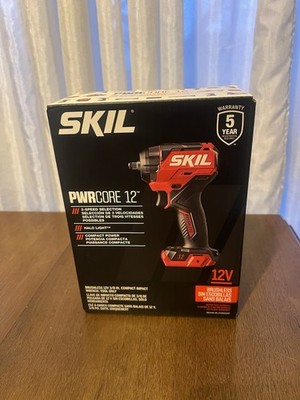 SKIL PWRCORE12 Brushless 3/8'' Driver Cordless Impact Wrench Variable Speed *NEW*