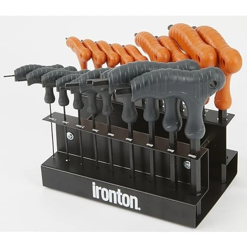 Ironton 18-Pc. T-Handle Hex Key Set, SAE/Metric Sizes - Image 4 of 4