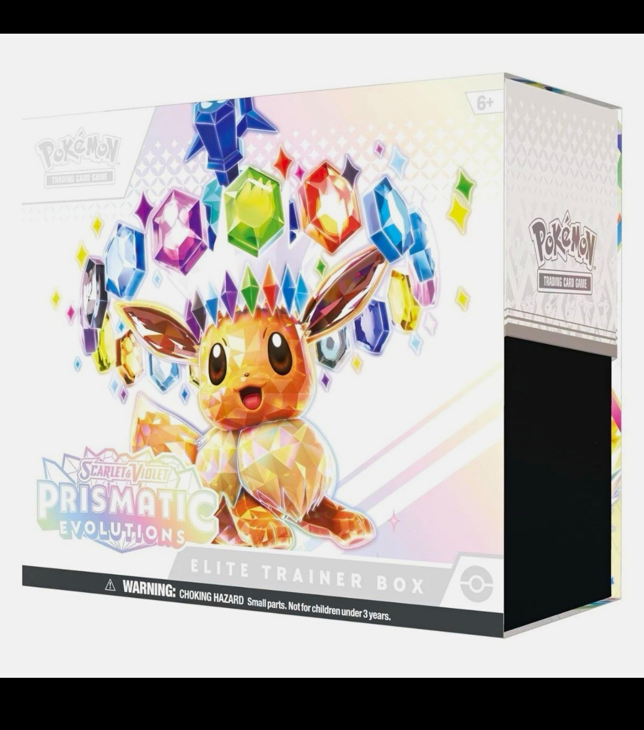 Pokémon TCG Scarlet & Violet Prismatic Evolutions Elite Trainer Box Eevee 1 Box