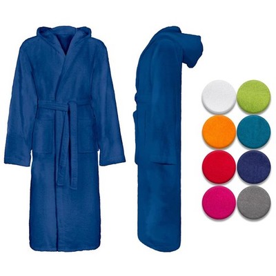 S-3XL Bademantel Baumwolle Morgenmantel Loungewear Winterrobe Damen Herren