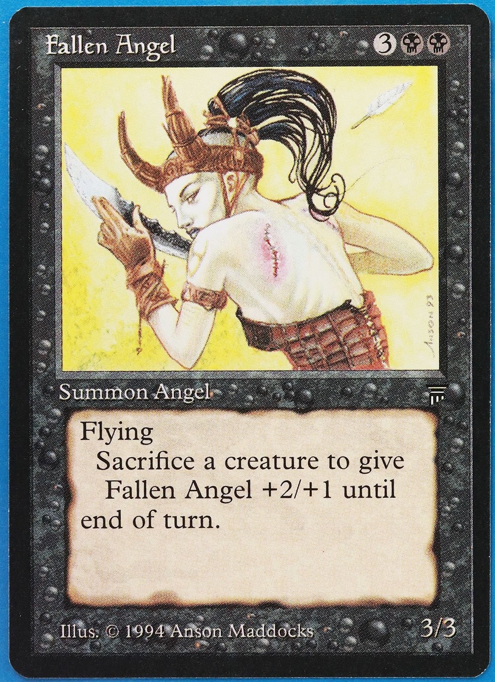 Fallen Angel Legends MINT Black Uncommon MAGIC MTG CARD (ID# 492786) ABUGames