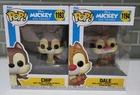 Funko Pop! Disney Mickey and Friends Chip #1193 & Dale #1194 Vinyl Figures
