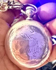 Antique 1889 Elgin USA 15J Grade 82 G.M. Wheeler Coin Silver Pocket Watch As-Is