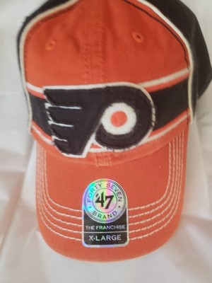 PHILADELPHIA FLYERS NHL 47 BRAND OLD TIME HOCKEY BASEBALL HAT SZ XL NEW WITH TAG