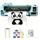 24'' Dtf Dual Head inkjet Printer Direct to Film Heat Transfer A1 DTF Printer