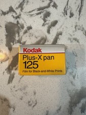 SEALED KODAK PLUS-X PAN 125 BLACK WHITE NEGATIVE FILM 24 EXP PX 135-24