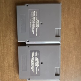 Acclaim 3-D WorldRunner & Konami The Goonies II Nintendo NES Cartridges