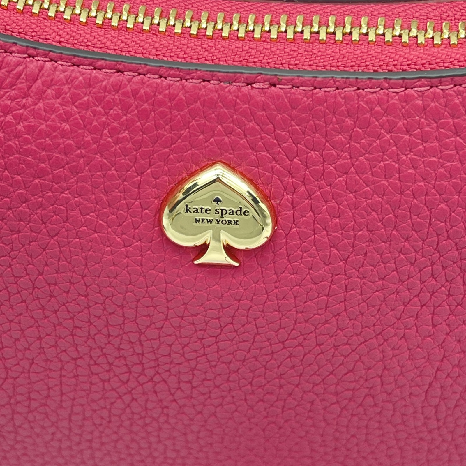 Kate Spade Womens Kayla Small Crossbody Bag Pebble Leather KL805 Rose Oil thumbnail 2