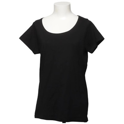 Zeeman, T-shirt, Größe: 46, Schwarz, Baumwolle/Elasthan, Einfarbig, Damen #N4s