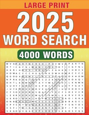 4000 Giant Book of Word Search For Adults (200 Themed Puzzles): Wordsearches...