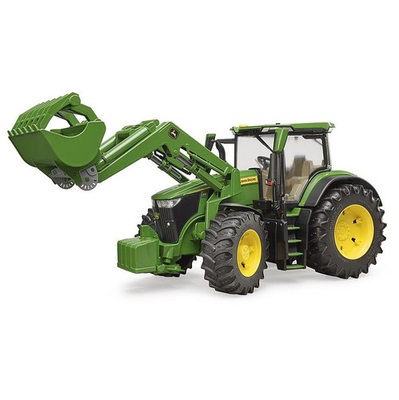 #ad 1 16 John Deere 7R 350 Tractor with Front Loader by Bruder 09826 $67.99