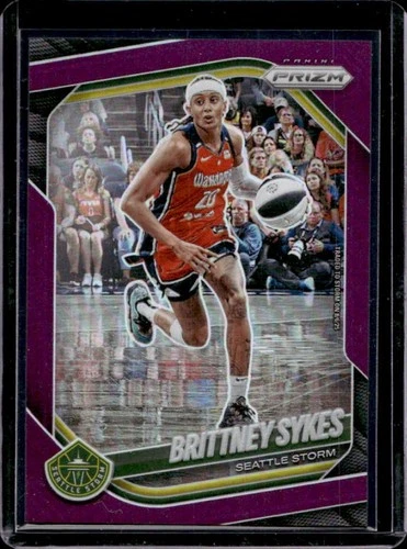 2025 Panini WNBA Prizm Brittney Sykes Purple #/149 Storm