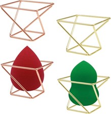 4 Pcs Makeup Sponge Holder Beauty Sponge Holder Blender Drying Rack Makeup