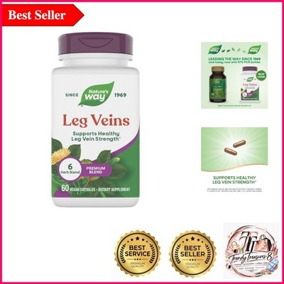 Leg Veins Support with 6-Herb Blend & Horse Chestnut
