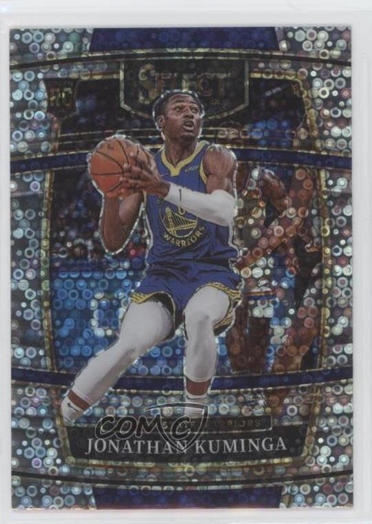 2021-22 Panini Select Concourse Disco Prizm Jonathan Kuminga #28 v9t