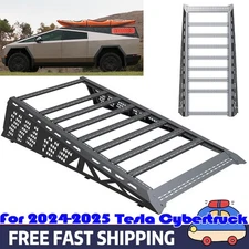 Heavy Steel Bed Rack Kit Roof Cargo Racks System For Tesla Cybertruck 2024-2025