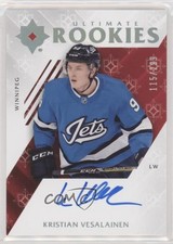 2018 Ultimate Collection Rookies Tier 1 Autographs Kristian Vesalainen Auto 0r4