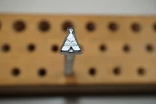 Vintage Rare Leather Figure Carving TeePee Tool Stamp S8 Craftool USA