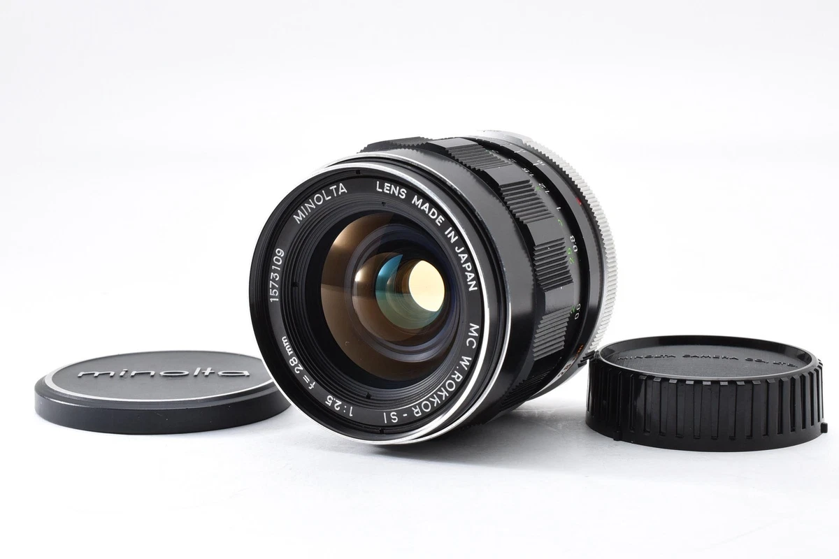 Minolta 28mm f/2.5 Camera Lenses for sale | eBay