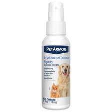 Hydrocortisone Spray for Dogs  Cats, 4 Oz