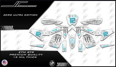 ETM RTR graphics kit decals  THICK AND HIGH GLOSS .....