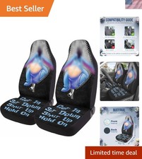 Breathable Cartoon Donkey Car Seat Covers - Universal Fit For All Vehicle Types Breathable Cartoon Donkey Car Seat Covers - Universal Fit For All Vehicle Types