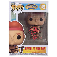 Tate Donovan Signed Hercules With Bow Funko Pop #1666 Autograph Disney BAS COA