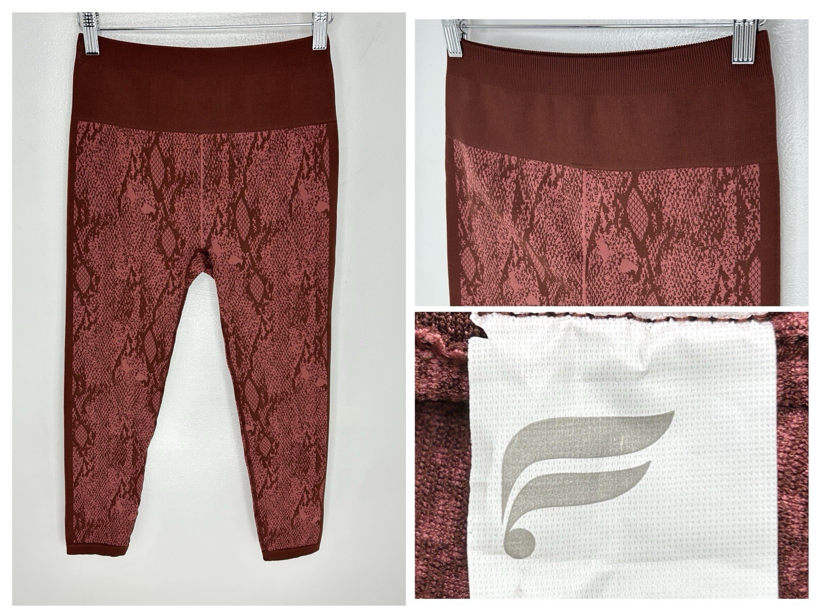 Fabletics Performance Leggings Size Medium Seamle… - image 1