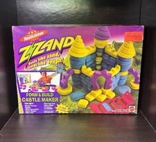 Nickelodeon Z Zand Form Build Castle Maker Mattel Sand Tools New In Box 1996