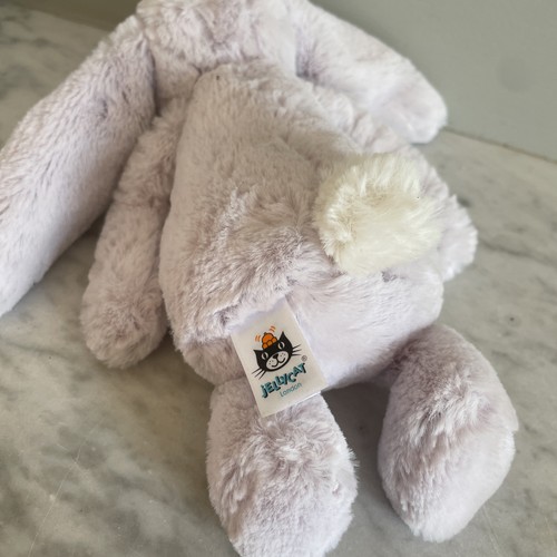 Jellycat Small Bashful Bunny Lavender NEW Pale Purple Bunny BNWT - Picture 6 of 7